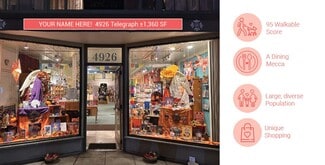 Plus de détails pour 5026-5032 Telegraph Ave, Oakland, CA - Bureau, Local commercial à louer
