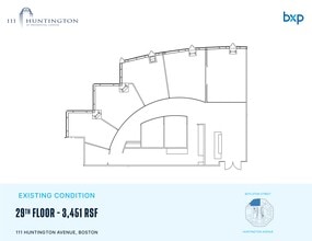 111 Huntington Ave, Boston, MA à louer Plan de site– Image 1 sur 1