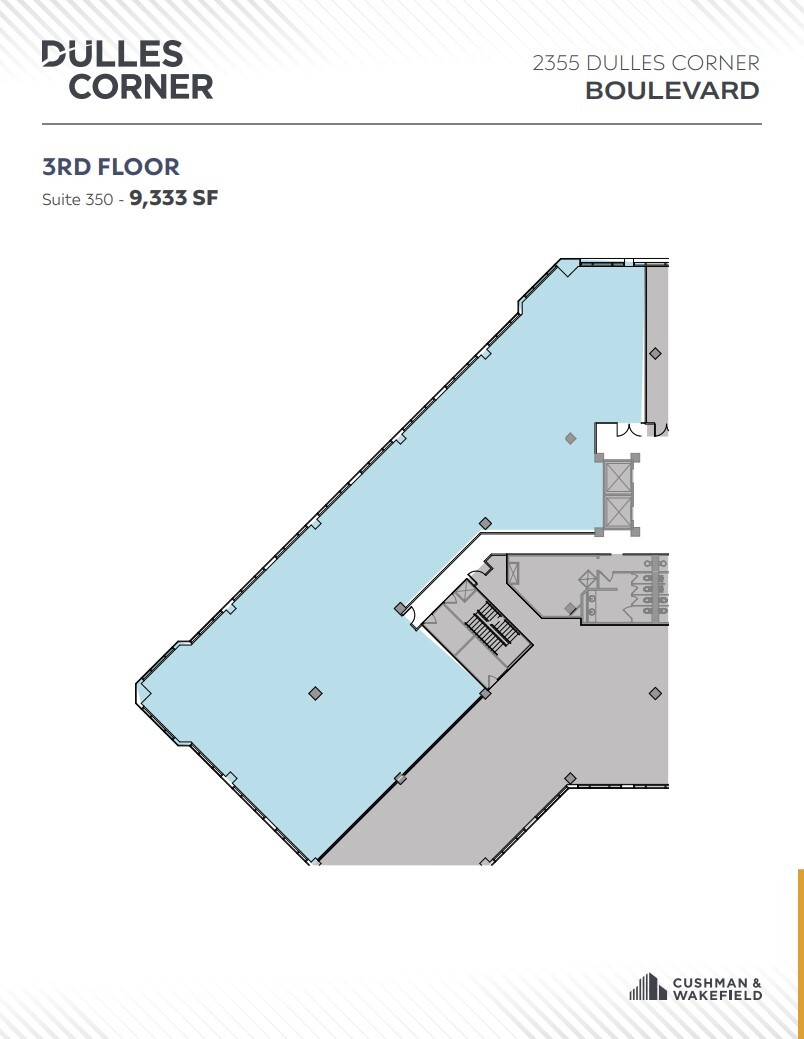 2355 Dulles Corner Blvd, Herndon, VA à louer Plan d’étage– Image 1 sur 1