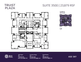 303 Peachtree St Ne, Atlanta, GA à louer Plan d’étage– Image 1 sur 1