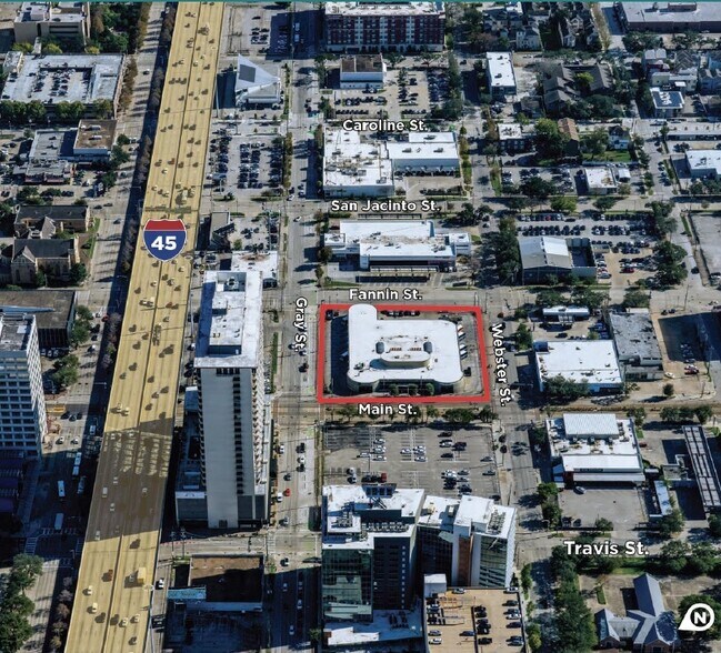 2121 Main St, Houston, TX à louer - Photo de l’immeuble – Image 1 sur 4