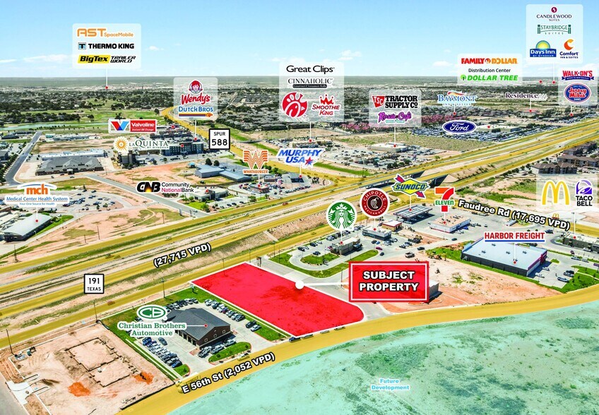 8110 56th st, Odessa, TX à louer - Photo de l’immeuble – Image 3 sur 12