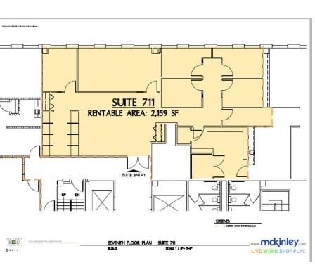 50 S Main St, Akron, OH à louer Plan d’étage– Image 1 sur 1