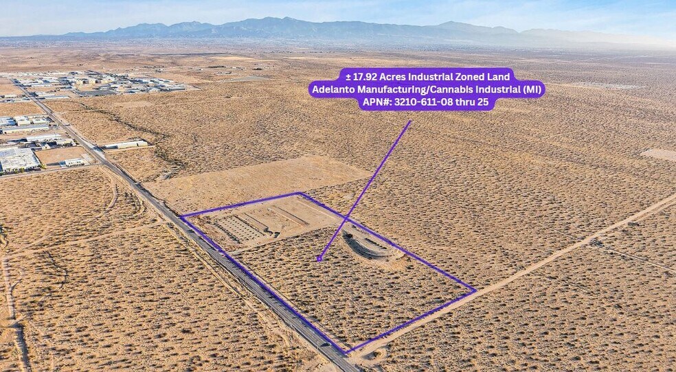 Koala Rd. and Air Expy, Adelanto, CA à vendre - Photo de l’immeuble – Image 3 sur 6