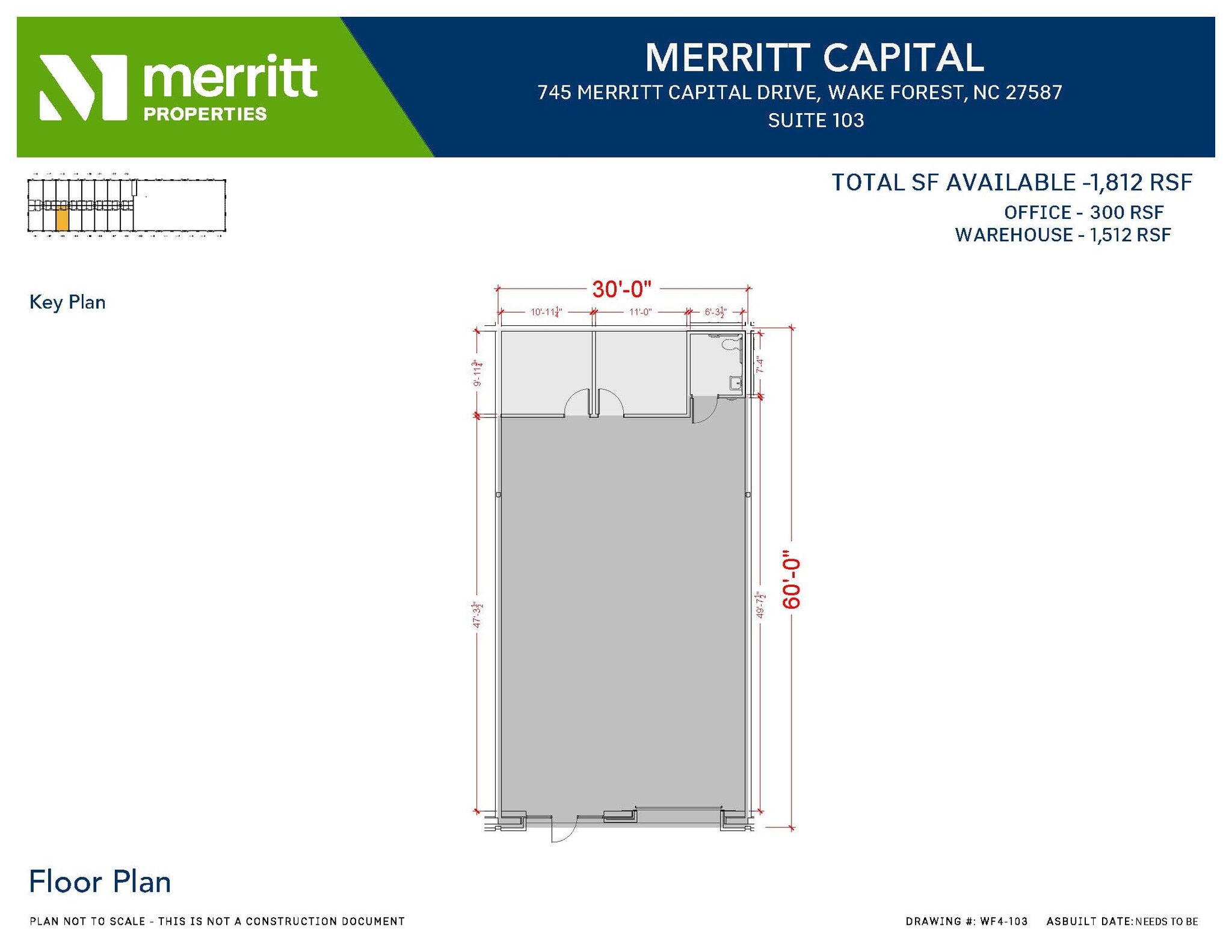 741 Merritt Capital Dr, Wake Forest, NC à louer Photo intérieure– Image 1 sur 1