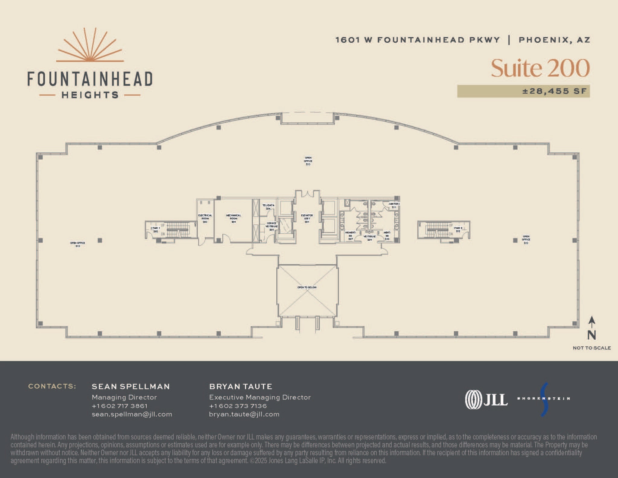 1601 W Fountainhead Pky, Tempe, AZ à louer Plan d’étage– Image 1 sur 1