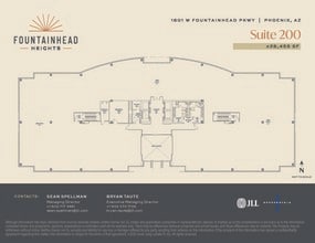 1601 W Fountainhead Pky, Tempe, AZ à louer Plan d’étage– Image 1 sur 1