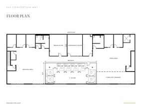 345 Convention Way, Redwood City, CA à louer Plan d’étage– Image 1 sur 1