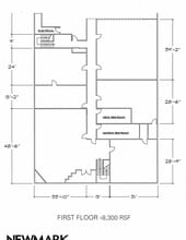 19601 Mariner Ave, Torrance, CA à louer Plan d’étage– Image 1 sur 2
