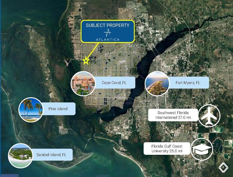 522 522-594 Atlantica Pine Circle Cir, Cape Coral, FL à vendre - Aérien – Image 2 sur 8