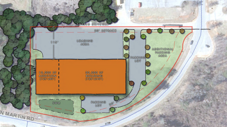 Orchard Park Blvd, Spartanburg, SC à louer - Plan de site – Image 3 sur 3