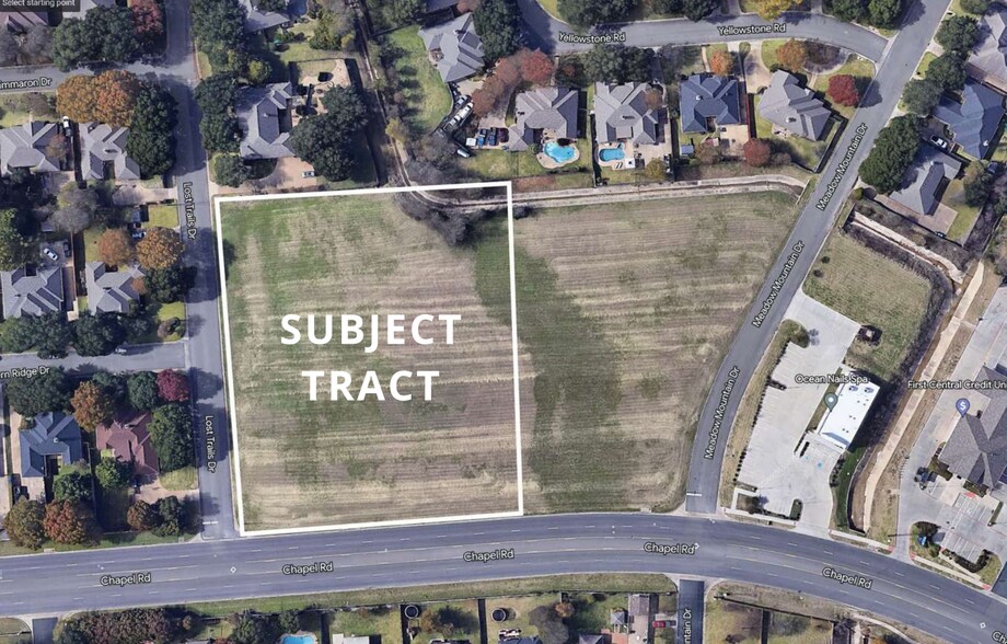 2.44 Acres Chapel Rd rd, Waco, TX à vendre - Photo principale – Image 1 sur 1