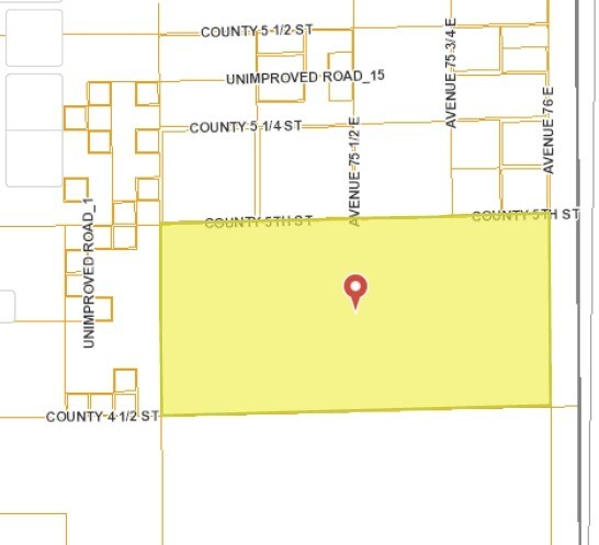 I-8 & Ave 76E, Dateland, AZ à vendre - Plan cadastral – Image 2 sur 2