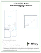3305 E Miraloma Ave, Anaheim, CA à louer Plan de site– Image 1 sur 1