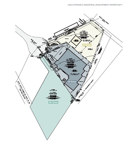 Cold Storage & Industrial Development portefeuille de 3 biens à vendre sur LoopNet.fr - Plan de site – Image 2 sur 2