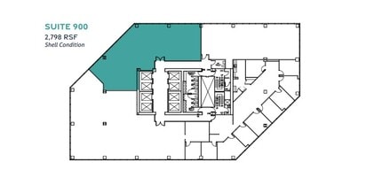 36 S Charles St, Baltimore, MD à louer Plan d’étage– Image 1 sur 1