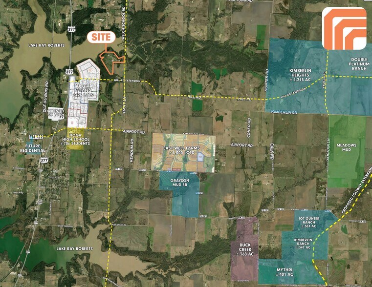 1407 Hart Ln, Tioga, TX à vendre - Photo de l’immeuble – Image 2 sur 7