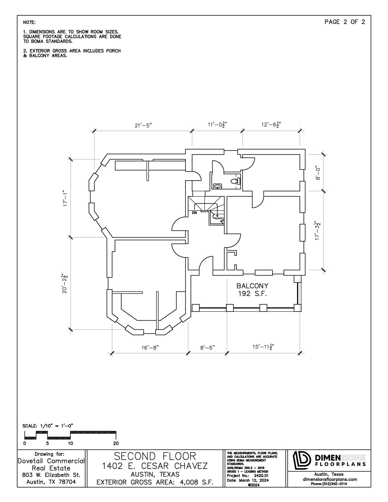 1402 E Cesar Chavez St, Austin, TX à louer Plan d’étage– Image 1 sur 1