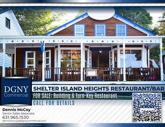 Plus de détails pour 15 Grand Ave, Shelter Island Heights, NY - Local commercial à vendre