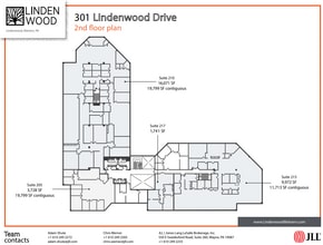 101 Lindenwood Dr, Malvern, PA à louer Plan d’étage– Image 1 sur 1