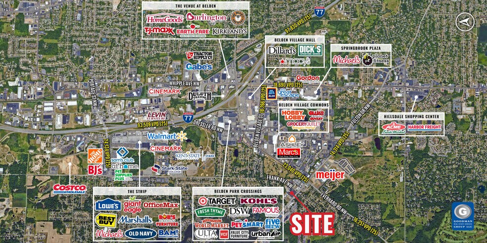 Jackson Twp Redevelopment Opportunity portefeuille de 2 biens à vendre sur LoopNet.fr - Aérien – Image 3 sur 5