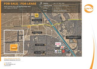 Plus de détails pour Kyle Canyon Rd, Las Vegas, NV - Terrain à vendre