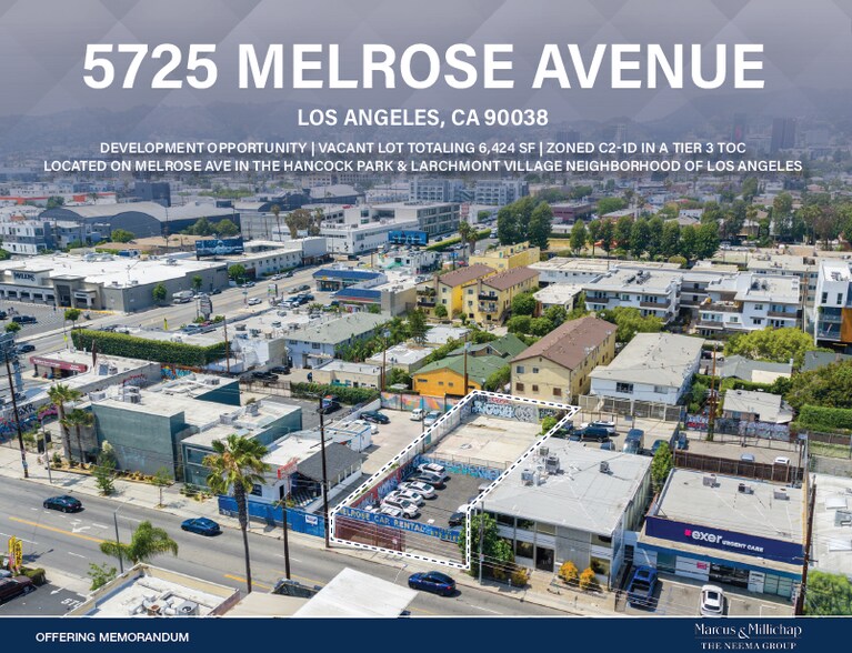 5725 Melrose Ave, Los Angeles, CA à vendre - Photo de l’immeuble – Image 1 sur 6