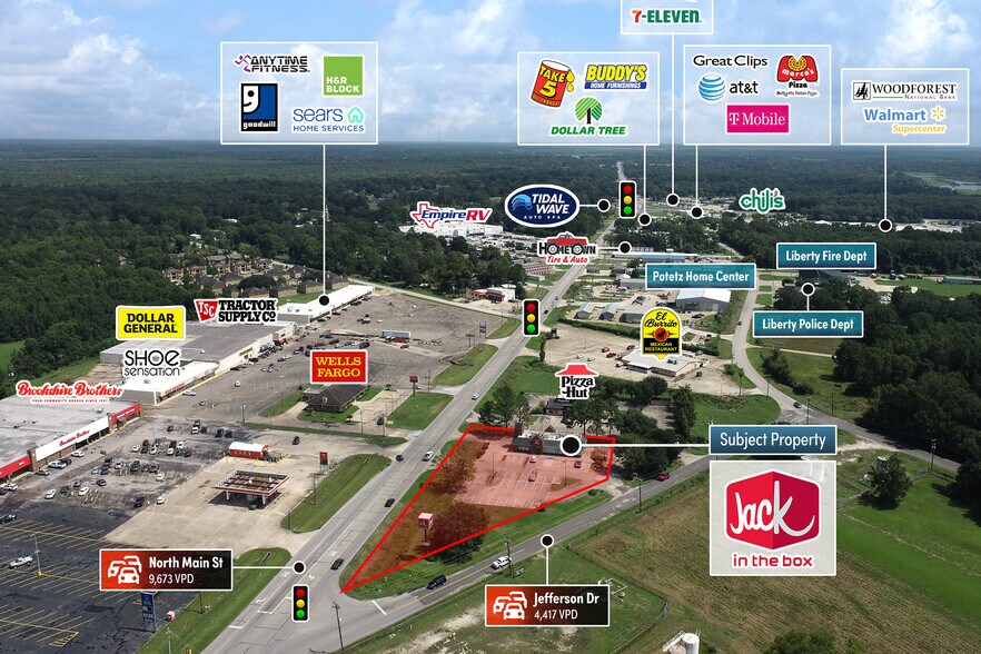 2320 N Main St, Liberty, TX à vendre - Photo de l’immeuble – Image 3 sur 4
