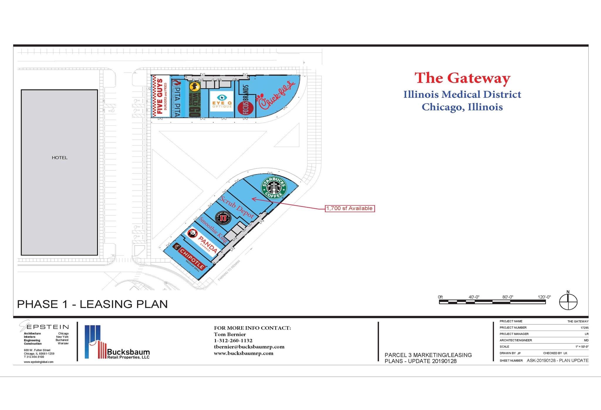 2020 W Ogden Ave, Chicago, IL à louer Plan d’étage– Image 1 sur 1