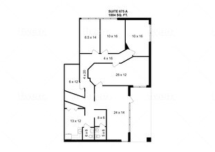 685 Thornton Way, Lithia Springs, GA à louer Plan d’étage– Image 1 sur 1
