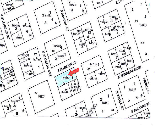 425 N Florida Ave, Tampa, FL à louer - Plan cadastral – Image 3 sur 7
