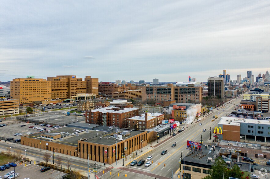 50 E Canfield St, Detroit, MI à louer - Aérien – Image 2 sur 6