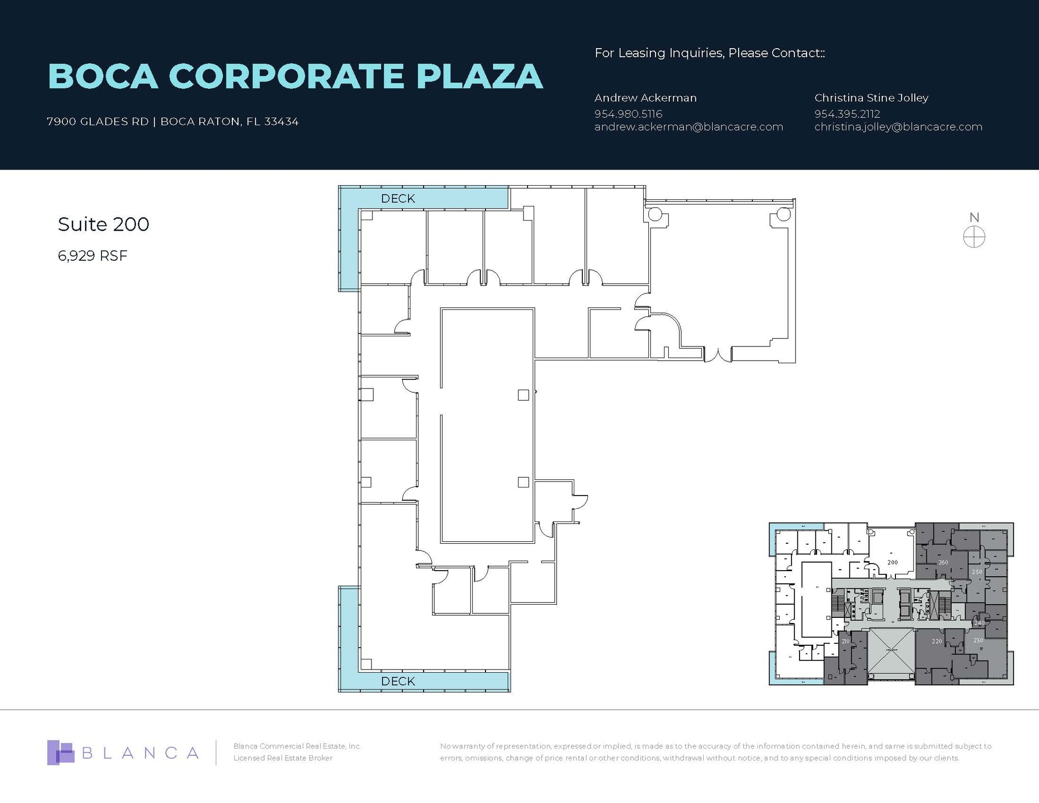 7900 Glades Rd, Boca Raton, FL à louer Plan d’étage– Image 1 sur 1