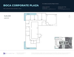 7900 Glades Rd, Boca Raton, FL à louer Plan d’étage– Image 1 sur 1