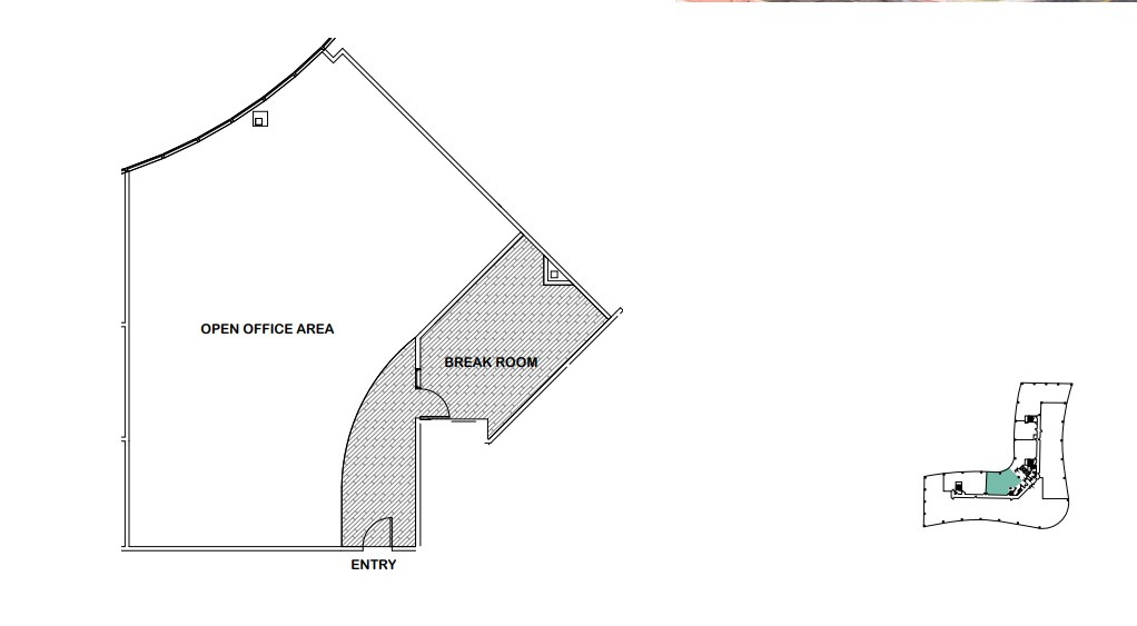 9665 Chesapeake Dr, San Diego, CA à louer Plan d’étage– Image 1 sur 2