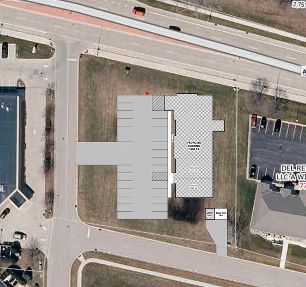 1911 Midway St, Menasha, WI à louer - Aérien – Image 2 sur 3