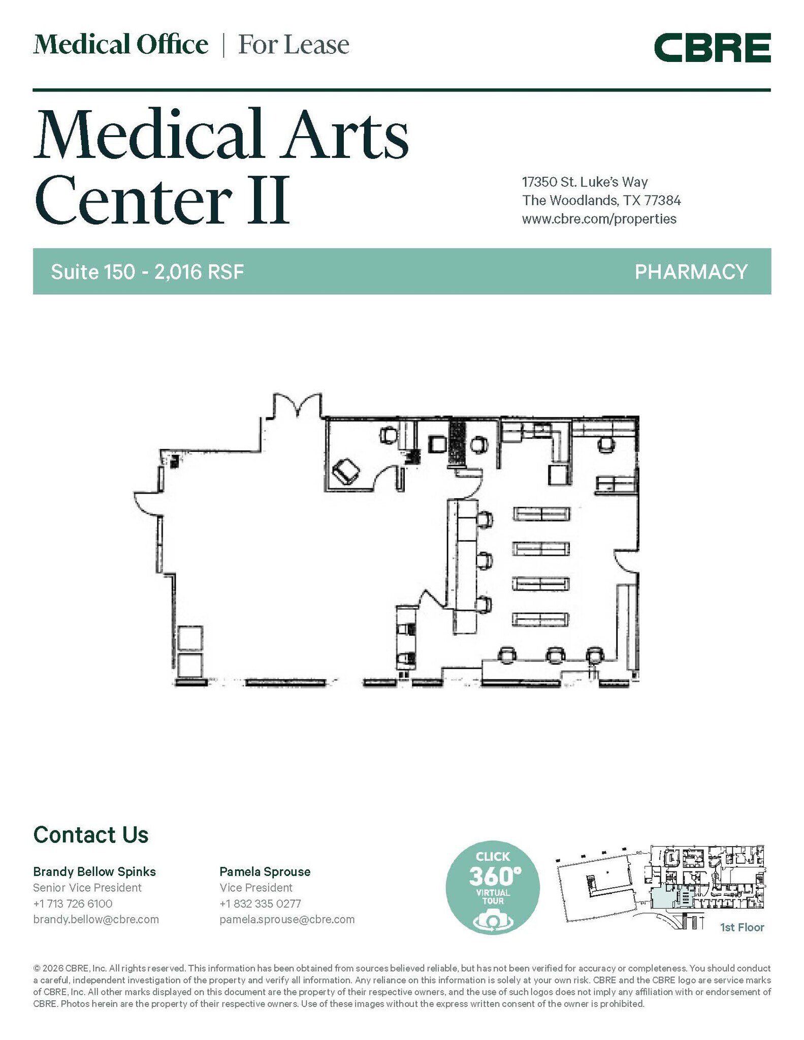 17350 St. Lukes Way, The Woodlands, TX à louer Photo intérieure– Image 1 sur 1