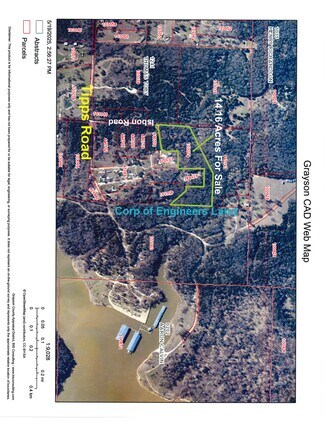Plus de détails pour TBD Isbon Rd, Whitesboro, TX - Terrain à vendre