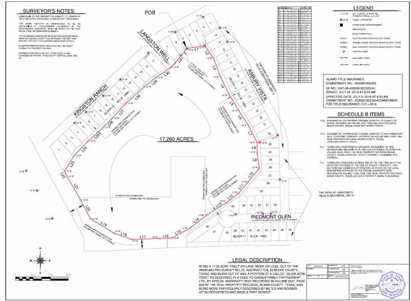 5912 W Hausman Rd, San Antonio, TX à vendre - Plan cadastral – Image 1 sur 1