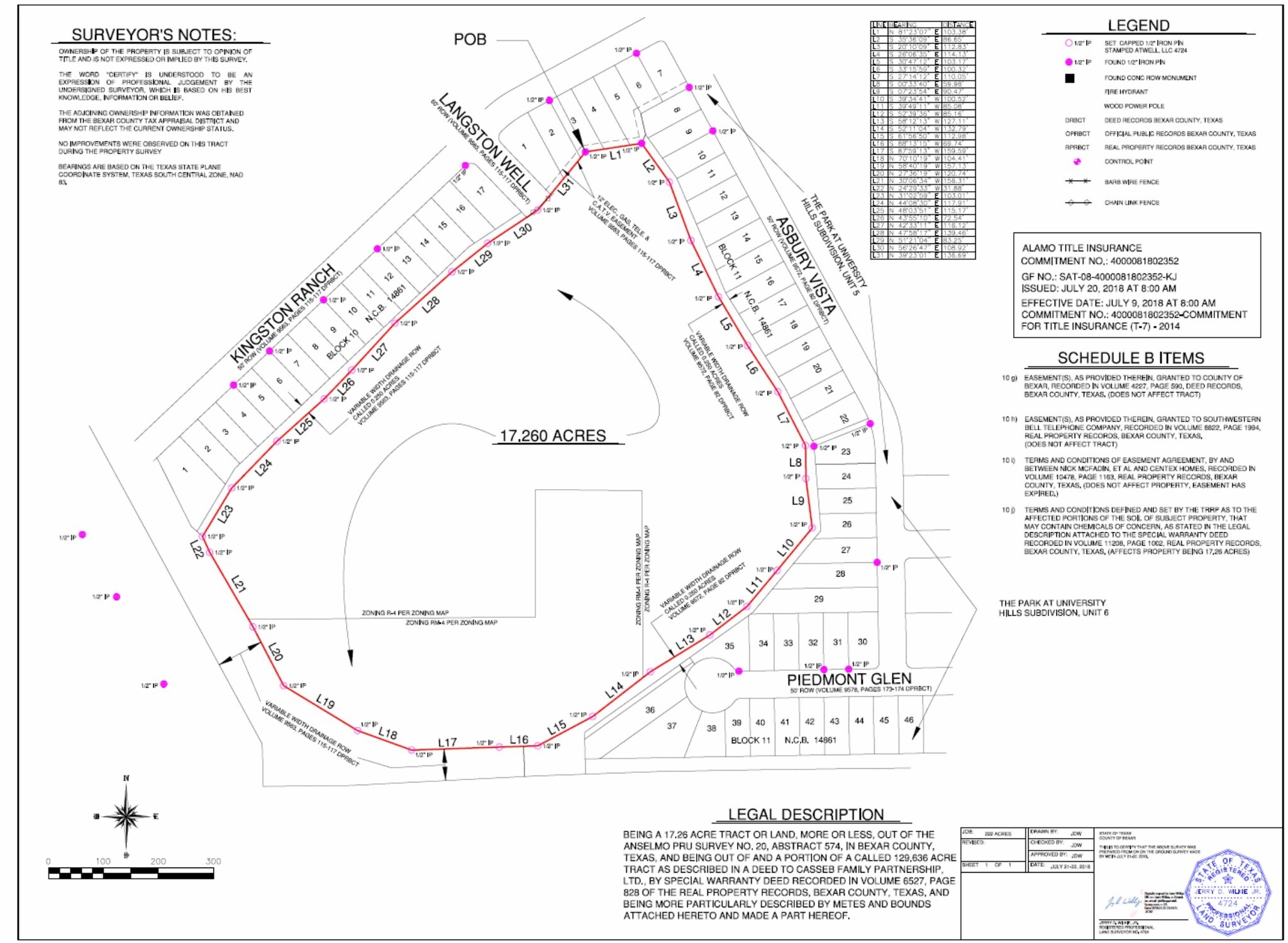 5912 W Hausman Rd, San Antonio, TX à vendre Plan cadastral– Image 1 sur 2