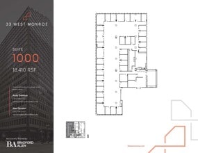 33 W Monroe St, Chicago, IL à louer Plan d’étage– Image 1 sur 3