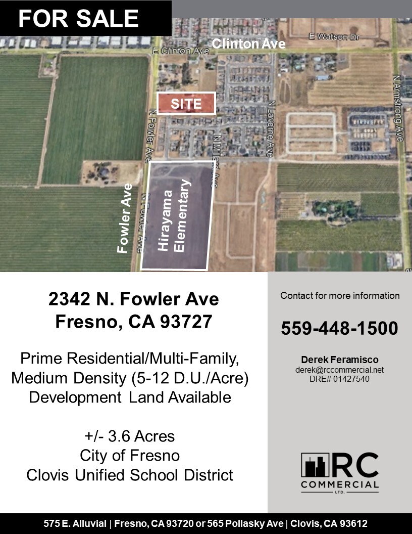 2342 N Fowler Ave, Fresno, CA à vendre Photo principale– Image 1 sur 2