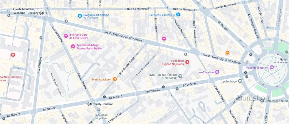 Local commercial dans Paris à louer - Photo de l’immeuble – Image 3 sur 3