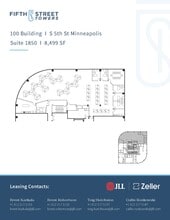 100 S 5th St, Minneapolis, MN à louer Plan d’étage– Image 1 sur 1