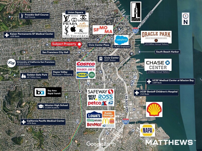 150 Redwood St, San Francisco, CA à vendre - Photo de l’immeuble – Image 2 sur 2