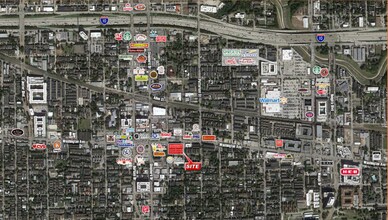 4601 Washington Ave, Houston, TX - Vue aérienne  vue de carte