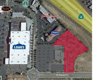 Plus de détails pour 525 W Avenue P-4, Palmdale, CA - Terrain à vendre