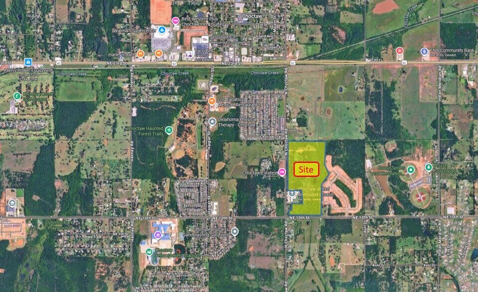 1530 Choctaw Rd, Choctaw, OK à vendre - Photo de l’immeuble – Image 2 sur 2