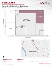 6811 E Slauson Ave, Commerce, CA à louer Plan de site– Image 1 sur 2