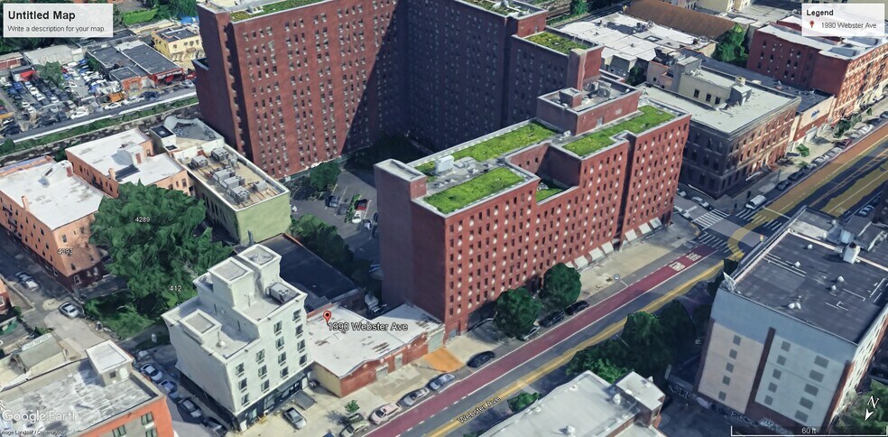 1990 Webster Ave, Bronx, NY à vendre - Aérien – Image 2 sur 3